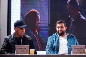 نشست خبری فیلم «غوطه‌ور» به کارگردانی محمد جواد حکمی