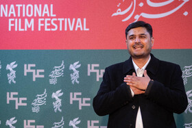 فتوکال فیلم «غبار میمون» به کارگردانی آرش معیریان در روز اول چهل و چهارمین جشنواره فیلم فجر