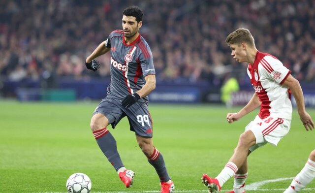 طارمی: «فرمانده آرام» المپیاکوس در لیگ قهرمانان!