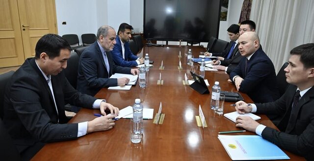 رایزنی سفیر ایران با یک مقام ارشد قزاقستان