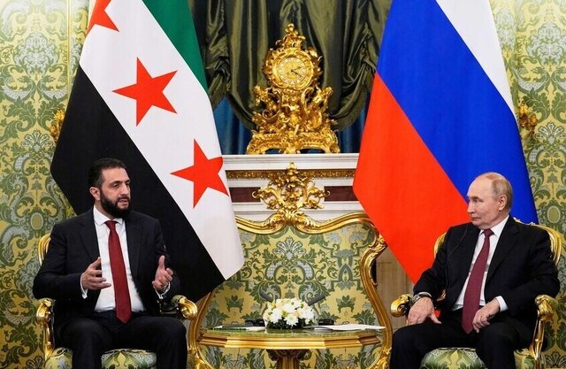 زاخارووا: محور مذاکرات پوتین و الشرع بر حمایت از سوریه متمرکز بود