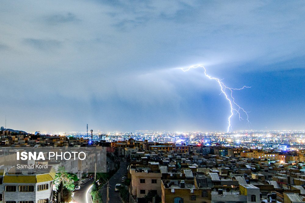 پیش‌بینی وزش باد شدید و رگبار در البرز