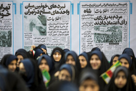 آیین نواختن گلبانگ انقلاب اسلامی با حضور وزیر آموزش و پرورش