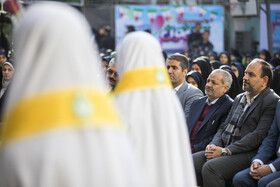 آیین نواختن گلبانگ انقلاب اسلامی با حضور وزیر آموزش و پرورش