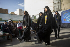 آیین نواختن گلبانگ انقلاب اسلامی با حضور وزیر آموزش و پرورش