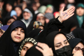 دیدار اقشار مردم با رهبر انقلاب به مناسبت چهل‌وهفتمین سالگرد پیروزی انقلاب اسلامی