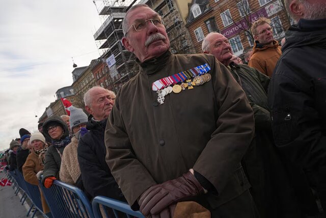 دانمارکی‌های معترض به ترامپ، مقابل سفارت آمریکا تظاهرات کردند