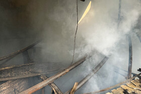 آتش‌سوزی بازارچه جنت‌آباد