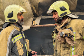 آتش‌سوزی بازارچه جنت‌آباد