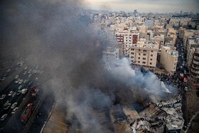 آتش‌سوزی بازار بزرگ جنت