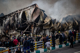 آتش‌سوزی بازار بزرگ جنت