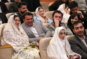 جشن ازدواج ۱۸۵ زوج دانشجوی دانشگاه‌های استان اردبیل