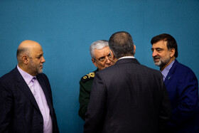 سردار رضا طلایی نیک در آیین افتتاح و بهره‌برداری از ۱۲۰ طرح مشارکتی وزارت دفاع با همکاری سایر وزارتخانه‌ها