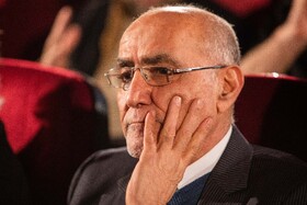 منوچهر محمدی، تهیه کننده در حاشیه روز چهارم چهل‌وچهارمین جشنواره فیلم فجر