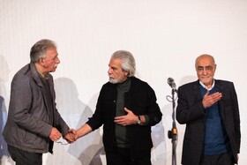 مراسم بزرگداشت منوچهر محمدی، تهیه کننده در حاشیه روز چهارم چهلوچهارمین جشنواره فیلم فجر