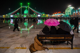 شب نیمه شعبان در مسجد مقدس جمکران