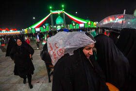 شب نیمه شعبان در مسجد مقدس جمکران