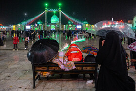 شب نیمه شعبان در مسجد مقدس جمکران