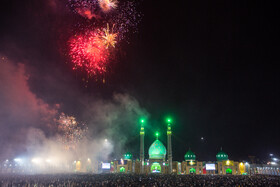 شب نیمه شعبان در مسجد مقدس جمکران