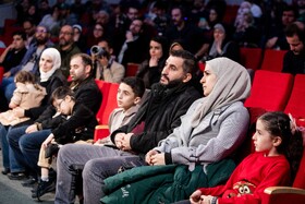 نشست خبری سرزمین فرشته ها به کارگردانی بابک خواجه پاشا در چهل‌ و چهارمین جشنواره فیلم فجر