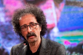 بابک خواجه پاشا کارگردان فیلم سرزمین فرشته‌ها در چهل‌ و چهارمین جشنواره فیلم فجر