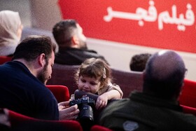نشست خبری سرزمین فرشته‌ها به کارگردانی بابک خواجه پاشا در چهل‌ و چهارمین جشنواره فیلم فجر