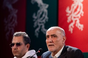 منوچهر محمدی تهیه کننده فیلم سرزمین فرشته‌ها به کارگردانی بابک خواجه پاشا در چهل‌ و چهارمین جشنواره فیلم فجر