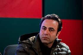 مهدی مهدی زاده، آهنگساز در نشست خبری فیلم دختر پری خانوم به کارگردانی علیرضا معتمدی