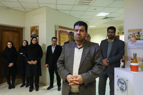 بازدید حسین امامی راد نماینده چناران، طرقبه و شاندیز در مجلس شورای اسلامی از جهاددانشگاهی خراسان رضوی