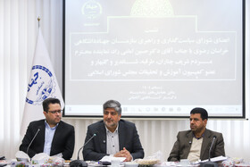 بازدید نماینده مردم طرقبه، شاندیز، گلبهار و چناران از جهاددانشگاهی خراسان رضوی