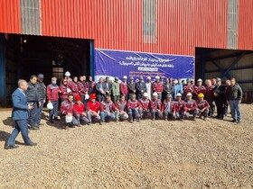 کارخانه بازیافت باطله‌های هماتیتی در یزدان‌آباد زرند افتتاح شد