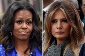 صعود میشل اوباما، حاشیه‌های ملانیا