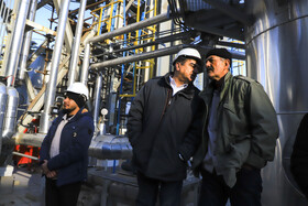 افتتاح طرحهای مجتمع مس سرچشمه رفسنجان با حضور سیدمحمد اتابک، وزیر صنعت، معدن و تجارت