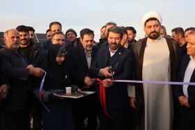 افتتاح نیروگاه خورشیدی ۱۲ مگاواتی در ملایر 