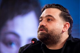 مهدی برزکی، کارگردانی در نشست خبری فیلم «حال خوب زن»