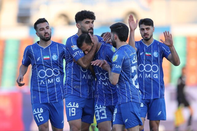 پیروزی دراماتیک استقلال مقابل شمس‌آذر/ صعود موقت آبی‌ها به رده دوم جدول