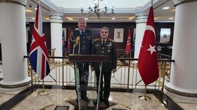 مذاکرات نظامی ترکیه و انگلیس در آنکارا