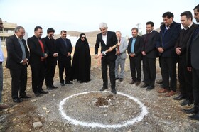 فاز دوم پارک بانوان شهرستان سلسله کلنگ‌زنی شد