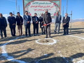 نیروگاه خورشیدی ۱۴مگاواتی دورود کلنگ‌زنی شد