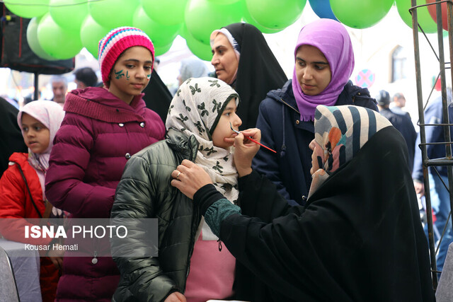 برگزاری میهمانی کیلومتری مهدویت - کرمانشاه