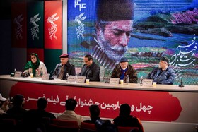 نشست خبری فیلم کافه سلطان به کارگردانی مصطفی رزاق کریمی