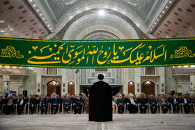 مراسم تجدید میثاق رئیس و اعضای کمیته امداد با آرمانهای امام راحل