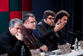 نشست خبری فیلم «زندگی کوچک کوچک»، به کارگردانی امیرحسین ثقفی در چهل‌ و چهارمین جشنواره فیلم فجر - روز هشتم