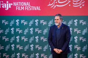 رائد فرید زاده، رئیس سازمان سینمایی در فتوکال فیلم «جانشین»، به کارگردانی محمد مهدی شاه محمدی در چهل‌ و چهارمین جشنواره فیلم فجر - روز هشتم