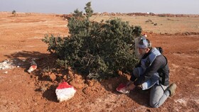 ۳۰۰ هزار مین مرگ‌بار مانع بازگشت آوارگان جنگ سوریه به خانه