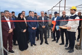 افتتاح پست برق ۱۳۲ کیلوولت جایزان از پروژه‌های حیاتی در خوزستان 