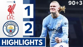 خلاصه بازی لیورپول ۱ - منچسترسیتی ۲