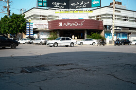 چاله های خیابانی بوشهر