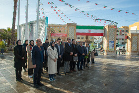 تجدید میثاق جهادگران جهاددانشگاهی واحد اصفهان با شهدا