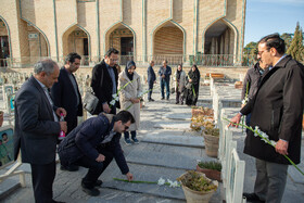 تجدید میثاق جهادگران جهاددانشگاهی واحد اصفهان با شهدا